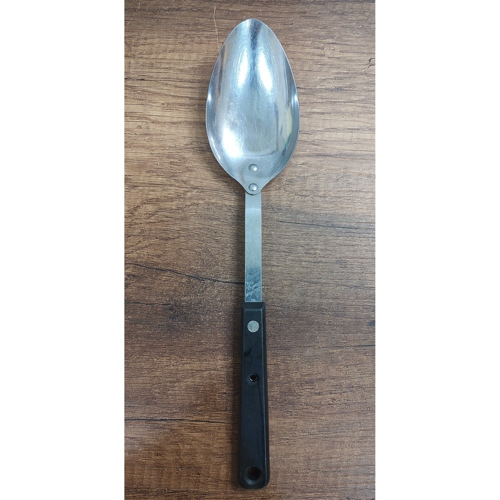 Household Vintage Stainless Steel Spoon made in USA 11" U94